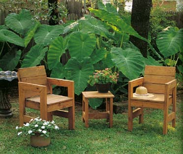Wooden Patio Chair Plans Free