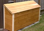 Outdoor Wood Storage Box Plans